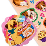 Ooly Stickiville Puppies and Peaches Peach Scented Stickers