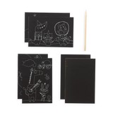 Ooly Scratch & Scribble Mini Scratch Art Kit - Safari Party