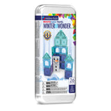 *NEW* Magna-Tiles microMAGS 26-Piece Winter Wonder Travel Set