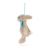*NEW* Jellycat Bashful Beige Bunny Ornament (LIMIT 1)