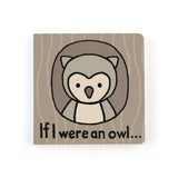 Jellycat 'If I Were An Owl' Book (Brown)