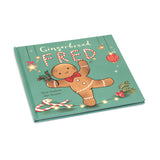 Jellycat 'Gingerbread Fred' Book