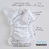 Thirsties Duo Fitted Cloth Diaper
