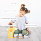 *NEW* Pearhead Barista-in-Training Wooden Coffee Play Set