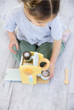 *NEW* Pearhead Barista-in-Training Wooden Coffee Play Set