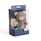 Itzy Ritzy Bitzy Pal Natural Rubber Pacifier & Lovey - Bear