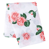 *NEW* Little Hometown Muslin Swaddle Blanket: Camellia