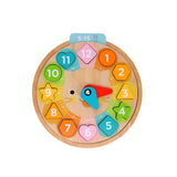 *NEW* Multi-Language + Counting + Colors Wooden Learning Clock