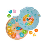 *NEW* Multi-Language + Counting + Colors Wooden Learning Clock