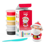 Fat Brain Hey Clay Winter Holiday Claymates - Santa