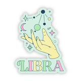 Big Moods Zodiac Vinyl Stickers - Libra