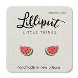 Lilliput Little Things Earrings - Watermelons