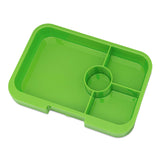 *NEW* Yumbox Tapas 4-Compartment Leakproof Bento Box - Palm Green with Lime Tray