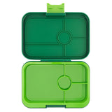*NEW* Yumbox Tapas 4-Compartment Leakproof Bento Box - Palm Green with Lime Tray