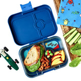 Yumbox Panino Leakproof Bento Box - Monte Carlo Blue with Racing Tray