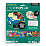 *NEW* Mudpuppy Dinosaur Land Sticker Sparkle Poster Activity Kit