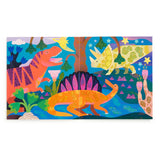 *NEW* Mudpuppy Dinosaur Land Sticker Sparkle Poster Activity Kit