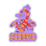 Big Moods Zodiac Vinyl Stickers - Scorpio