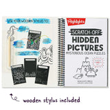 *NEW* Scratch-Off Hidden Pictures Mysterious Ocean Puzzles