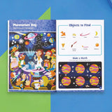 *NEW* Space Hidden Pictures Puffy Sticker Playscenes