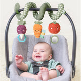 *NEW* Itzy Ritzy Itzy Bitzy Spiral Car Seat Activity Toy - Veggie
