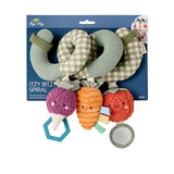 *NEW* Itzy Ritzy Itzy Bitzy Spiral Car Seat Activity Toy - Veggie
