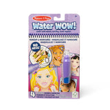 Melissa & Doug Water WOW! Water Reveal Pad - Makeup & Manicures