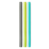 GoSili Reusable Silicone Straws, Extra Long/Wide