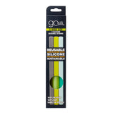 GoSili Reusable Silicone Straws, Extra Long/Wide