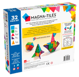 Magna-Tiles Classic Clear Colors 32-Piece Set