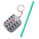 GoSili Reusable Silicone Straw + Keychain Case