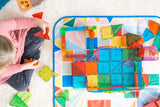 Magna-Tiles Storage Bin & Interactive Play Mat