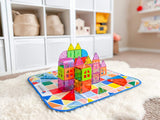 Magna-Tiles Storage Bin & Interactive Play Mat