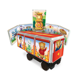 Magna-Tiles CreateOn Daniel Tiger Ride Along Trolley 15-Piece Set