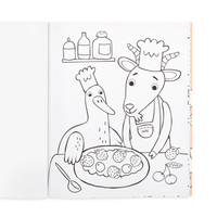 Ooly Color-in' Book - Little Farm Friends