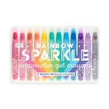 Ooly Rainbow Sparkle Metallic Watercolor Gel Crayons