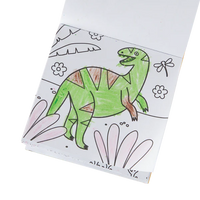 Ooly Carry Along Coloring Book and Crayon Kit - Dinoland