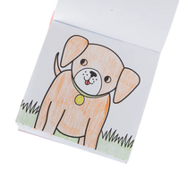 Ooly Carry Along Coloring Book and Crayon Kit - Pet Pals