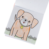 Ooly Carry Along Coloring Book and Crayon Kit - Pet Pals