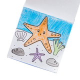 Ooly Carry Along Coloring Book and Crayon Kit - Sea Life