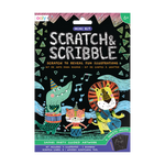 Ooly Scratch & Scribble Mini Scratch Art Kit - Safari Party