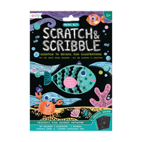 Ooly Scratch & Scribble Mini Scratch Art Kit