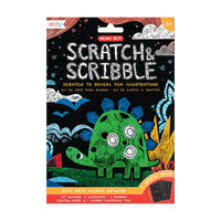 Ooly Scratch & Scribble Mini Scratch Art Kit