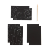 Ooly Scratch & Scribble Mini Scratch Art Kit - Dinosaur Days