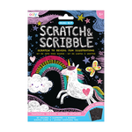 Ooly Scratch & Scribble Mini Scratch Art Kit - Funtastic Friends