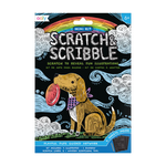Ooly Scratch & Scribble Mini Scratch Art Kit - Playful Pups