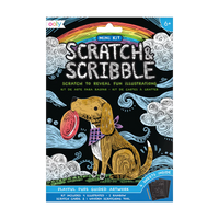 Ooly Scratch & Scribble Mini Scratch Art Kit