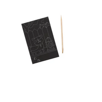 Ooly Scratch & Scribble Mini Scratch Art Kit - Playful Pups