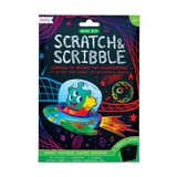 Ooly Scratch & Scribble Mini Scratch Art Kit - Wacky Universe