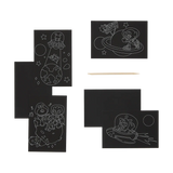 Ooly Scratch & Scribble Mini Scratch Art Kit - Wacky Universe